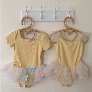 Charming Yellow Tutu Dress for Kids